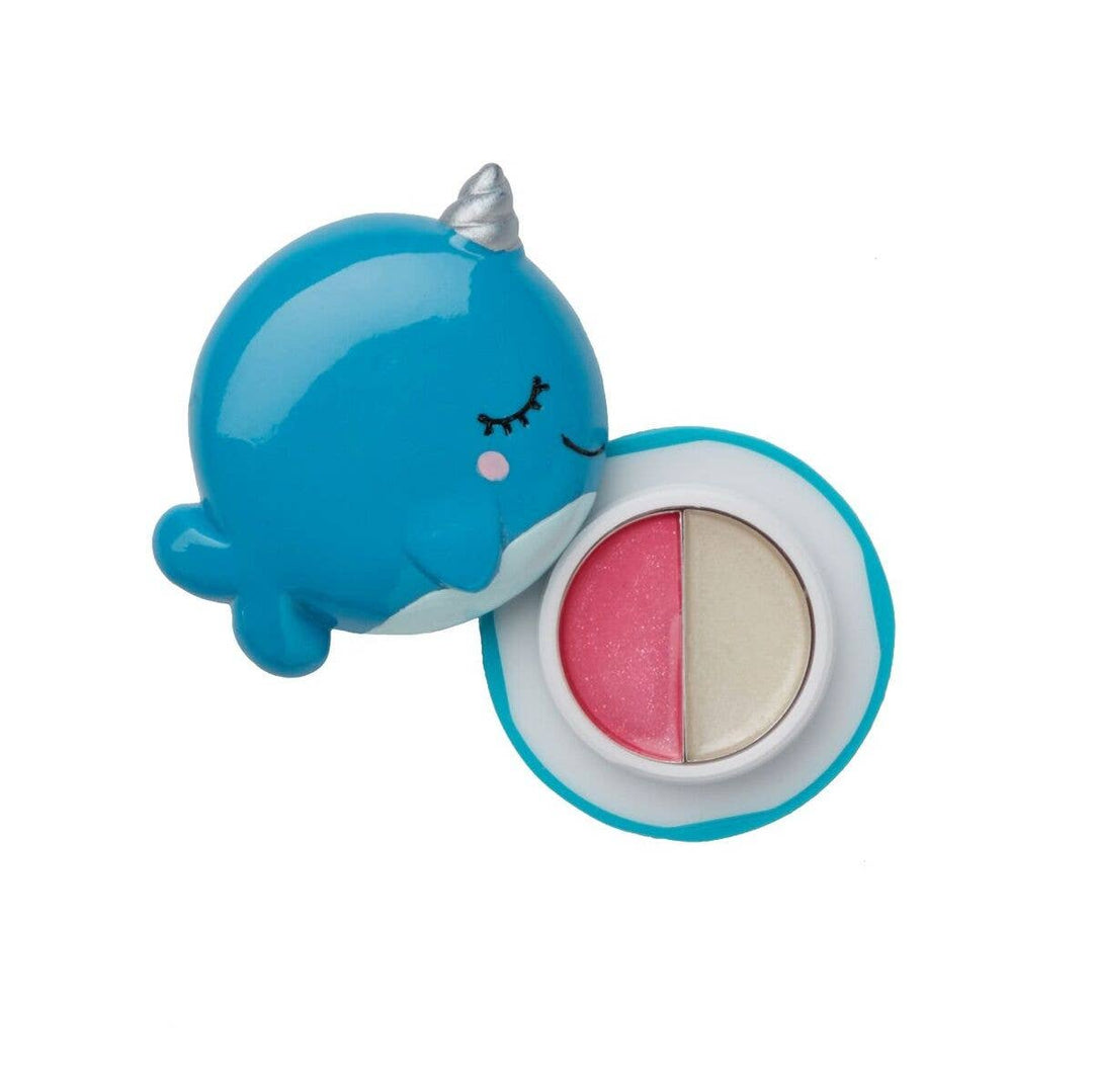 Narwhal Duo Lip Gloss Compact