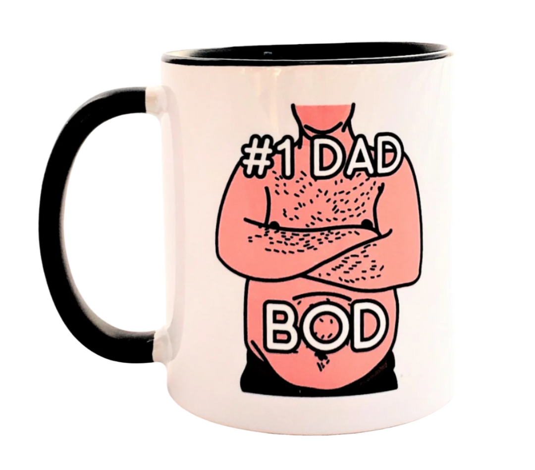 "#1 Dad Bod" Mug