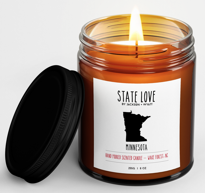 "State Love" Minnesota Candle