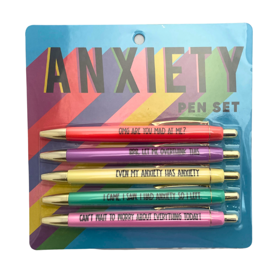 "Anxiety" Pen Set