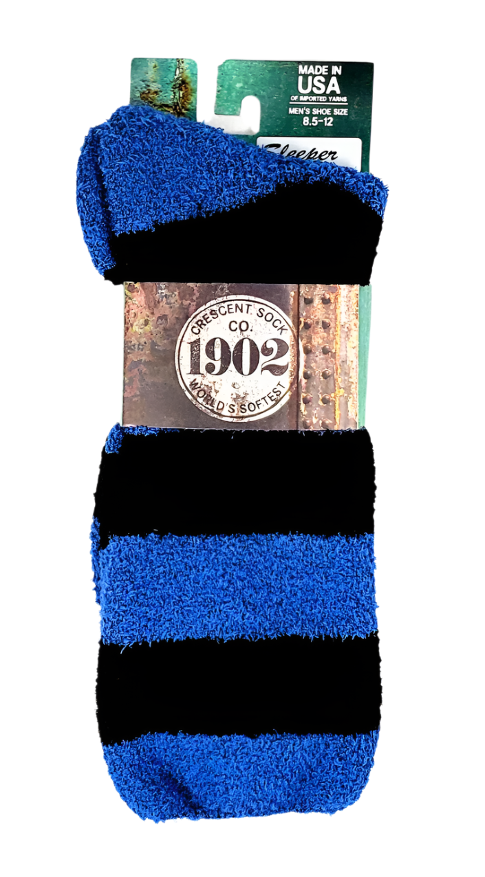 Blue-Striped Socks