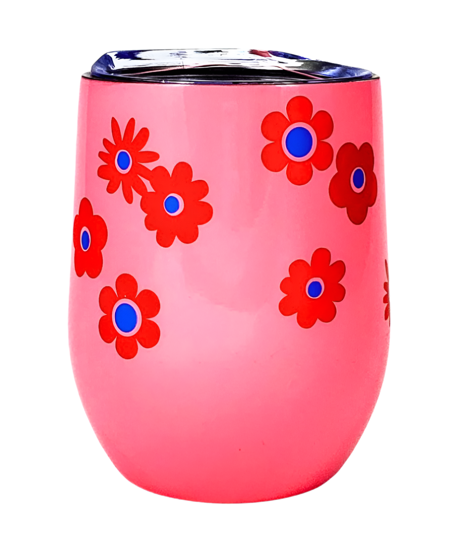 "Pink Daisy" Tumbler