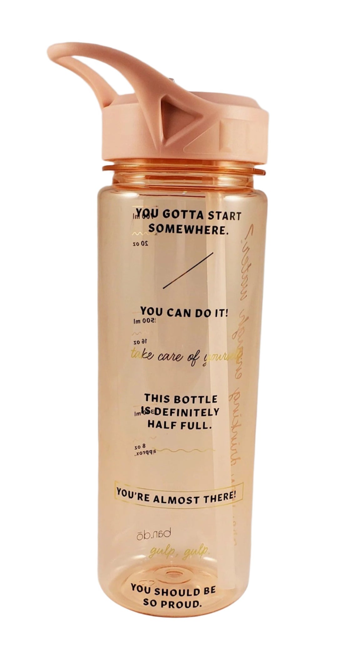 Encouraging Water Bottle