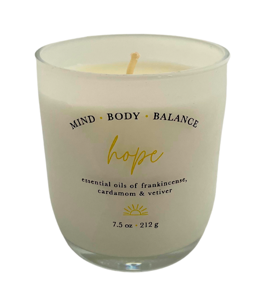 "Hope" Candle