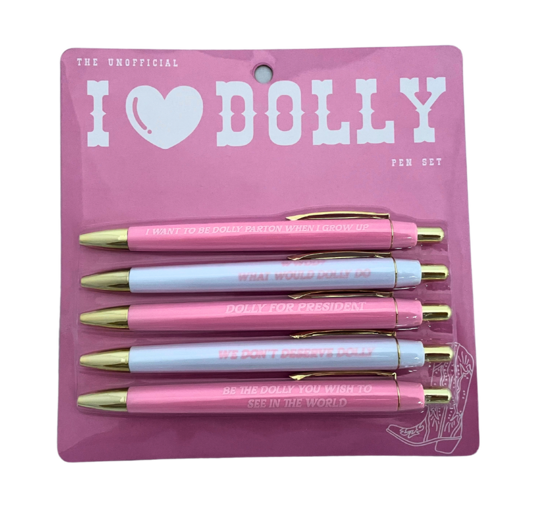 "I (Heart) Dolly" Pen Set