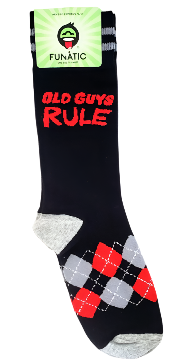 "Old Guys Rule" Socks