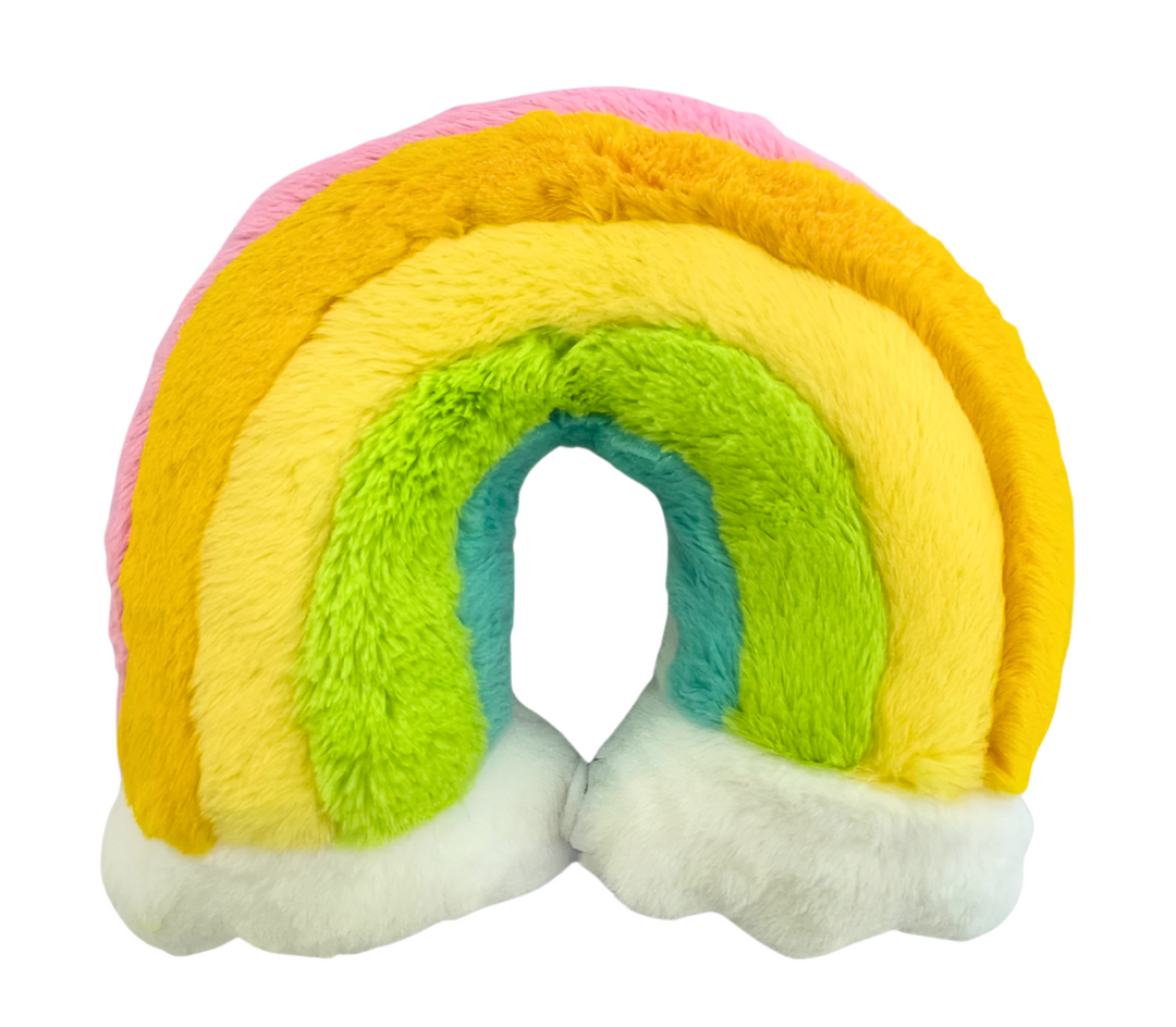 "Rainbow & Clouds" Head Rest Pillow