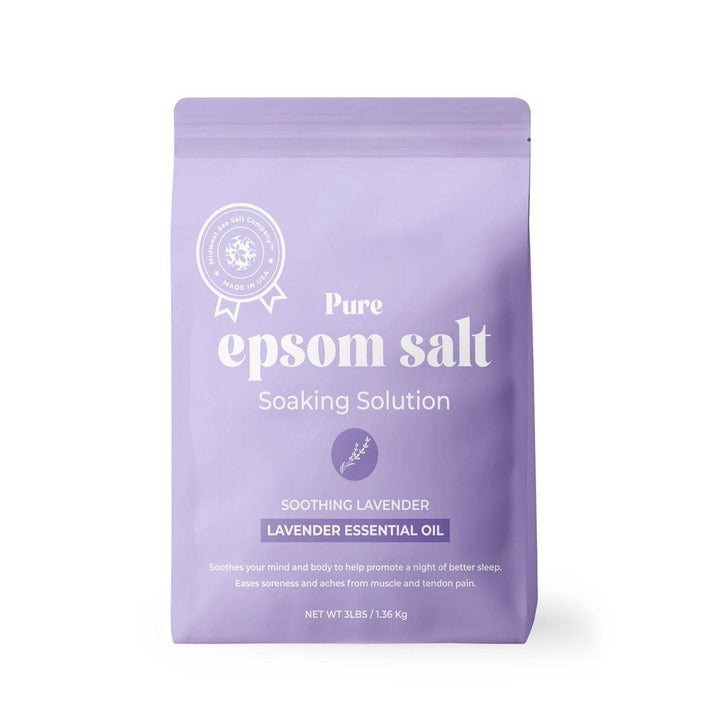 Lavender Pure Therapeutic Epsom Salt Soak
