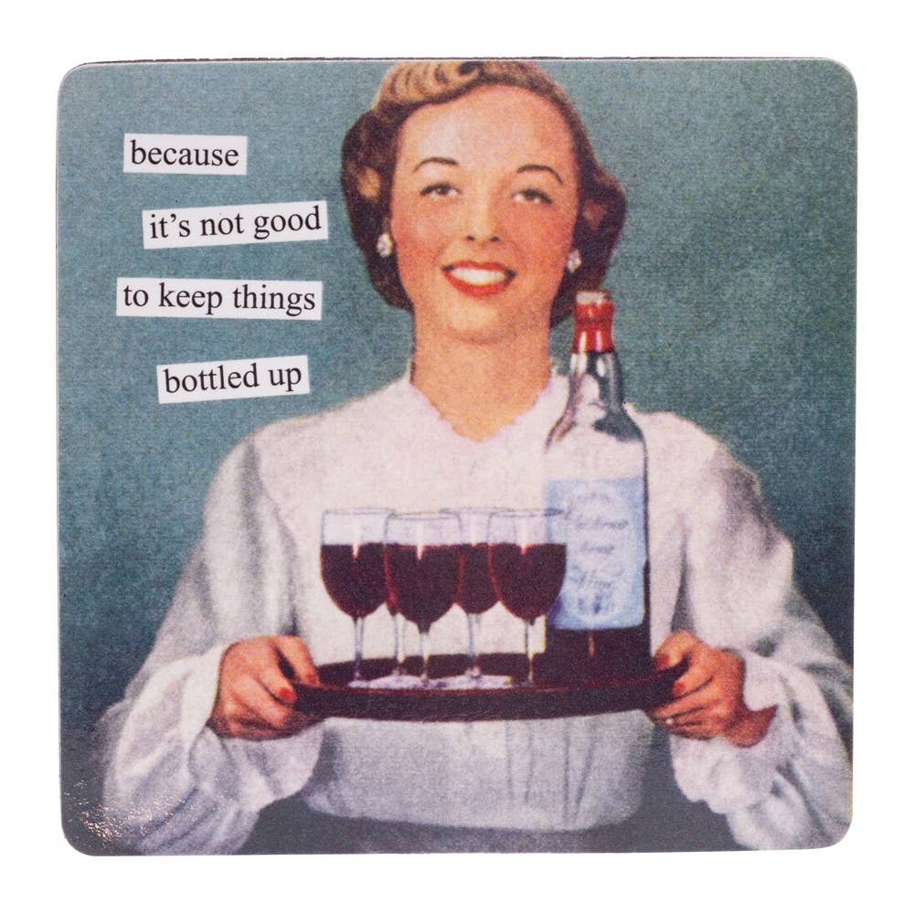 Fridge Magnet 3 3/8" Bottled Up Anne Taintor