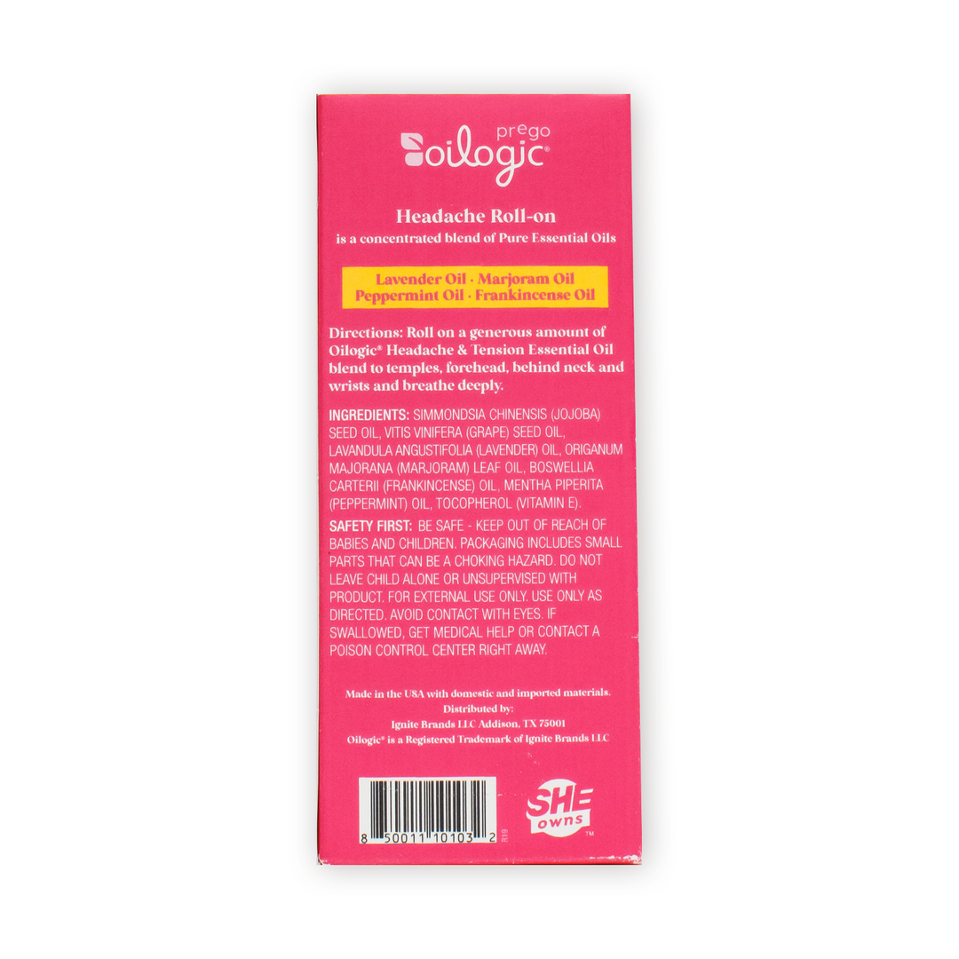 Prego Headache Essential Oil Roll-On