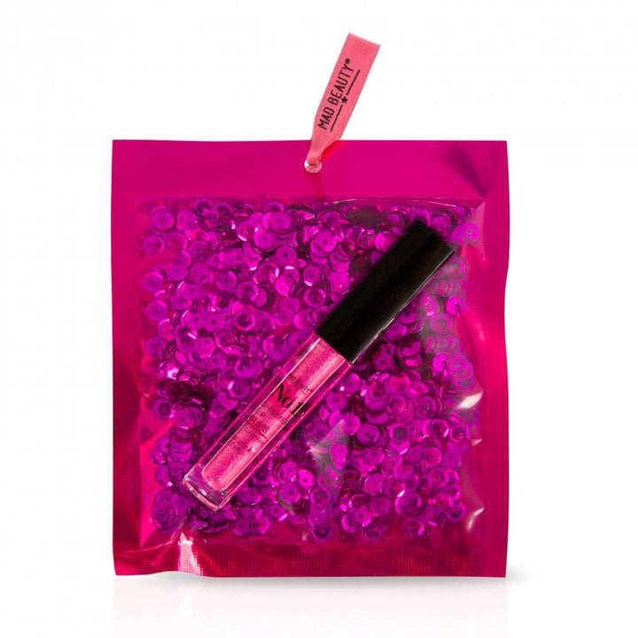 Pink Sequin Lip Gloss