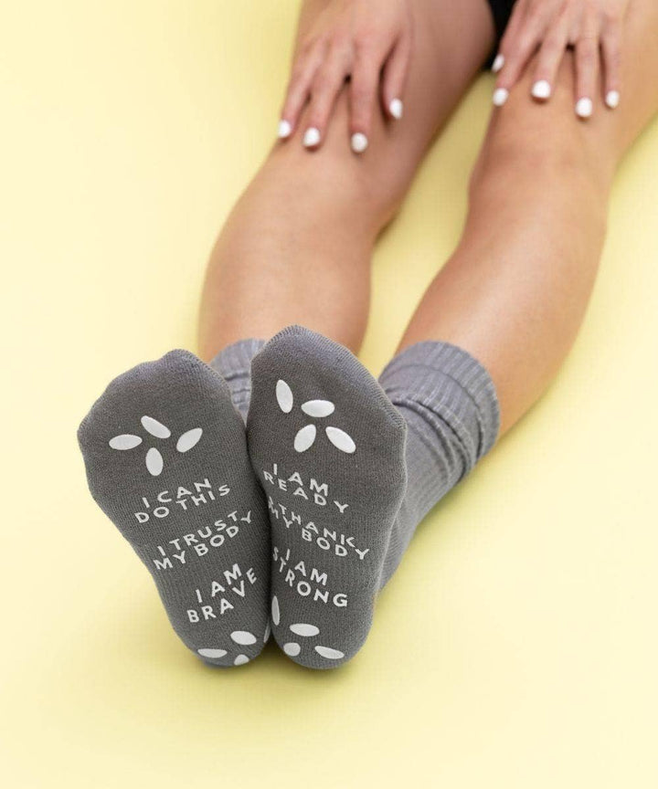 Birthing Affirmation Grip Socks