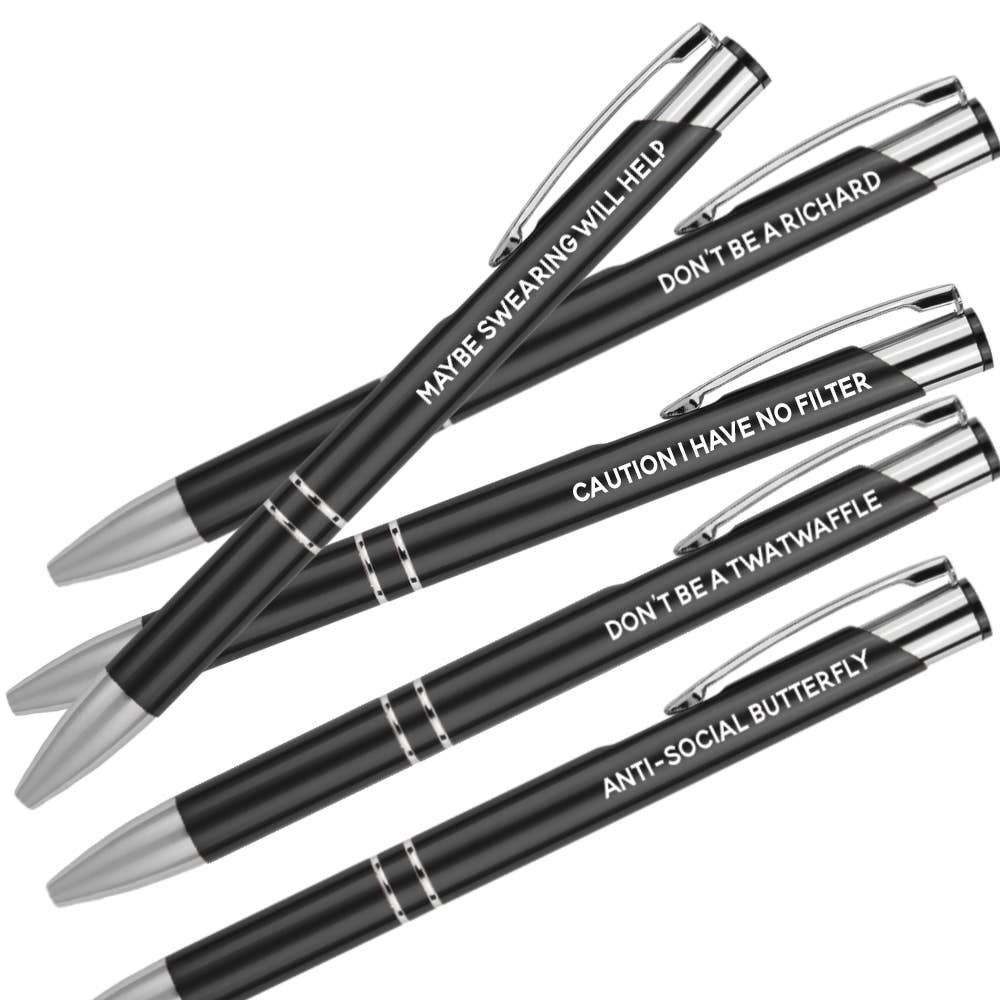 I'm Fine It's Fine Everything Is Fine Ballpoint Engraved Pen