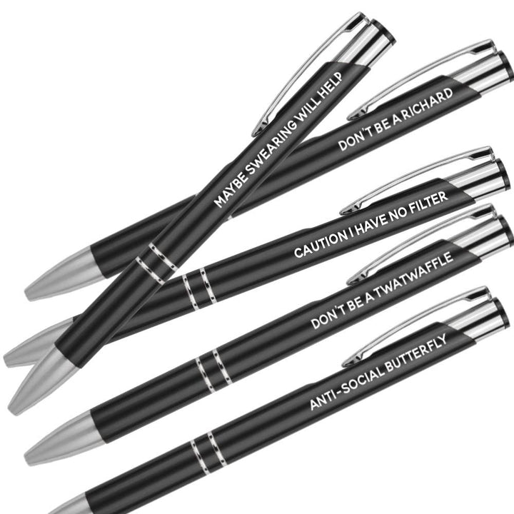 I'm Fine It's Fine Everything Is Fine Ballpoint Engraved Pen