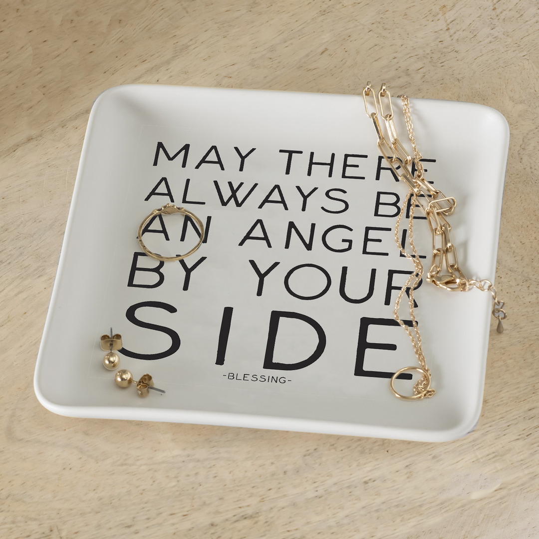 "Angel By Your Side" Trinket Dish