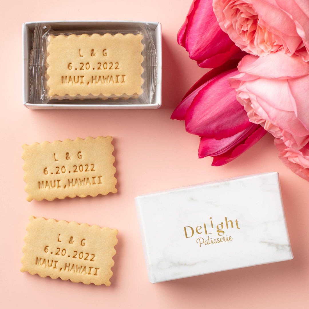 Custom Message Cookie Box (4 cookies)