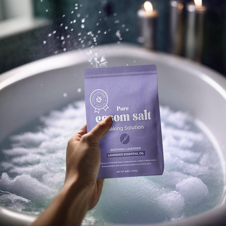 Lavender Pure Therapeutic Epsom Salt Soak