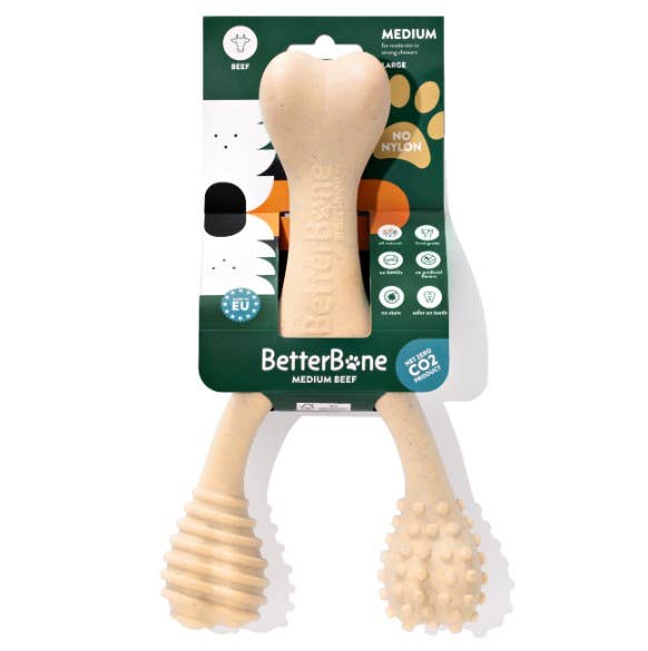 BetterBone Medium Beef Dog Chew Toy