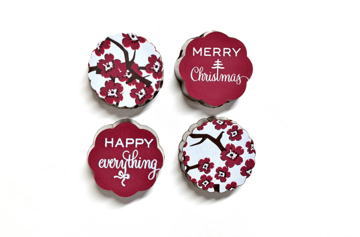 Merry Christmas Chocolates - Box of 5