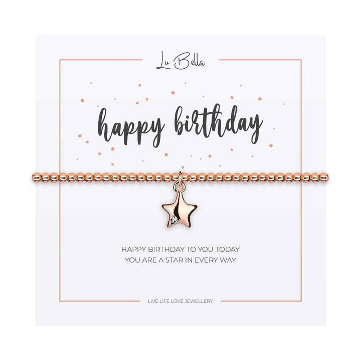 "Happy Birthday" Bracelet