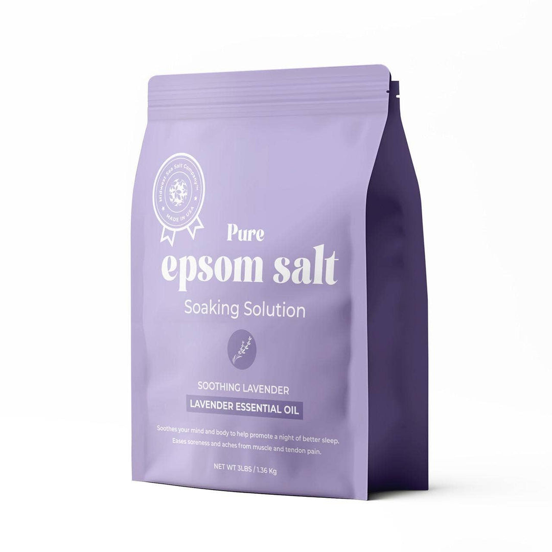 Lavender Pure Therapeutic Epsom Salt Soak