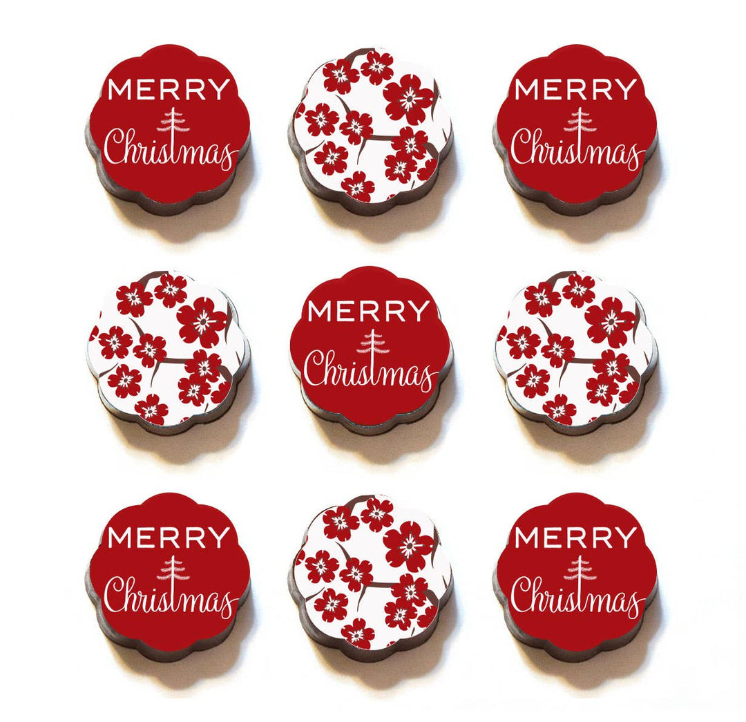 Merry Christmas Chocolates - Box of 5