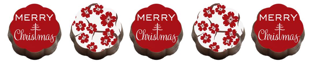 Merry Christmas Chocolates - Box of 5