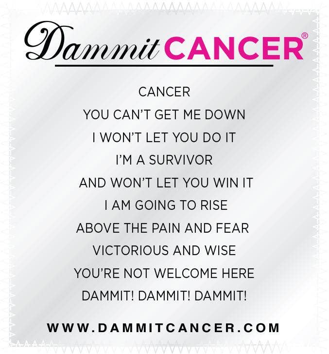 Dammit Doll - Dammit, Cancer!