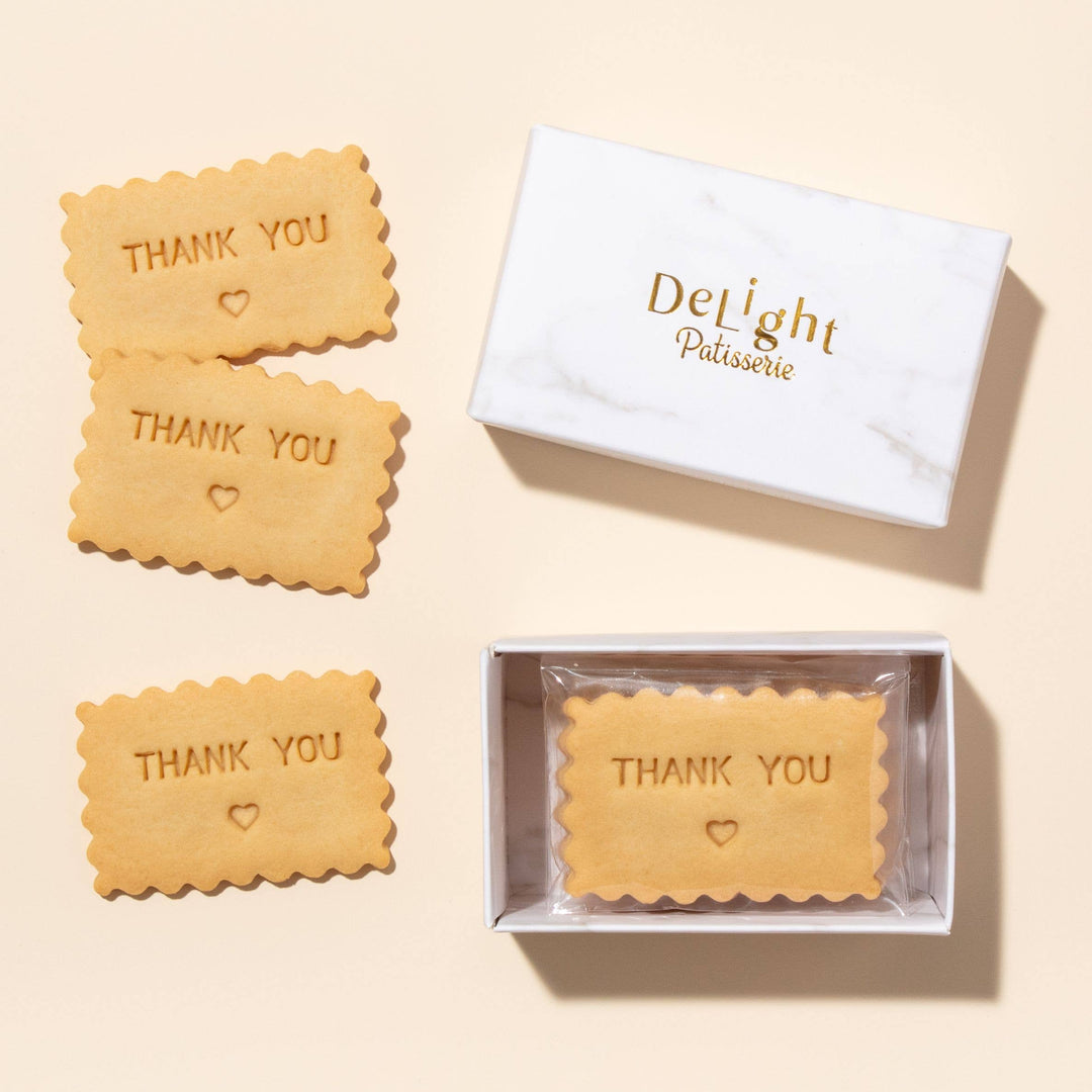 Thank You Mini Cookie Box (4 cookies)