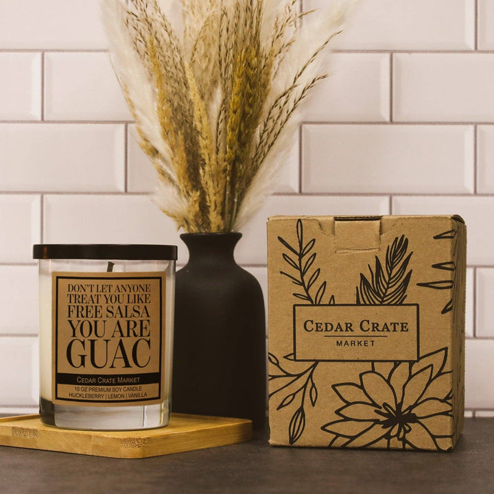 Don't Let Anyone Treat You Like Free Salsa - Friend Candle