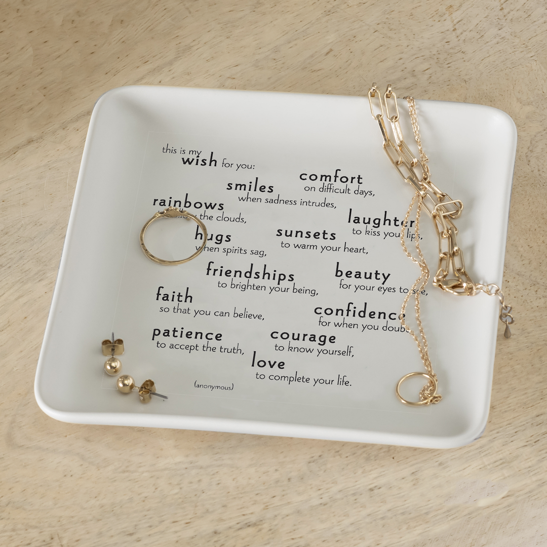 Trinket Dishes - My Wish For You