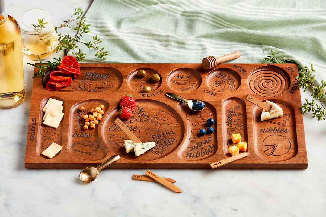 Charcuterie board set