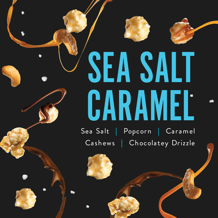Sea Salt Caramel | Caramel Chocolate Popcorn