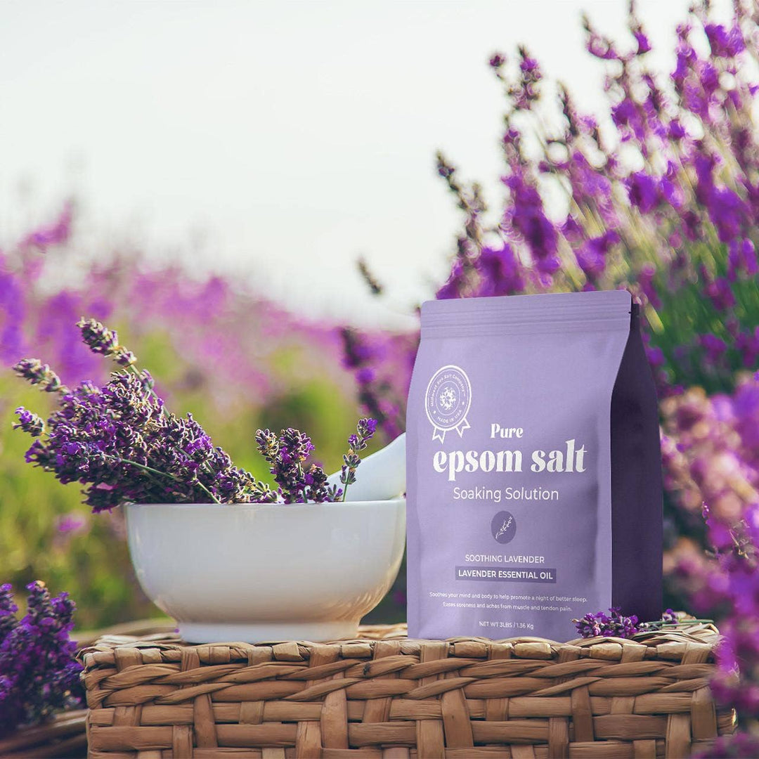 Lavender Pure Therapeutic Epsom Salt Soak