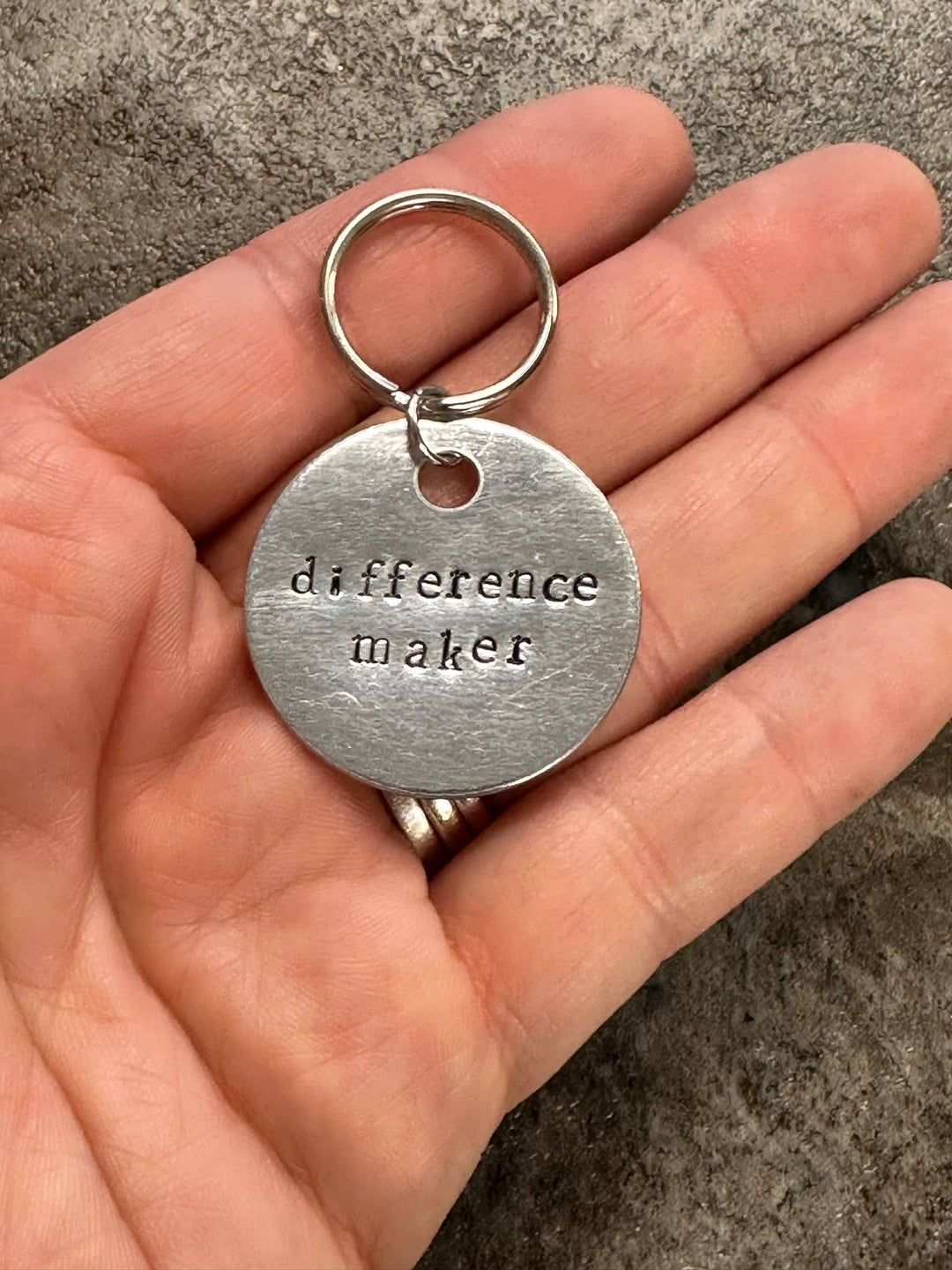 "Difference Maker" Keychain