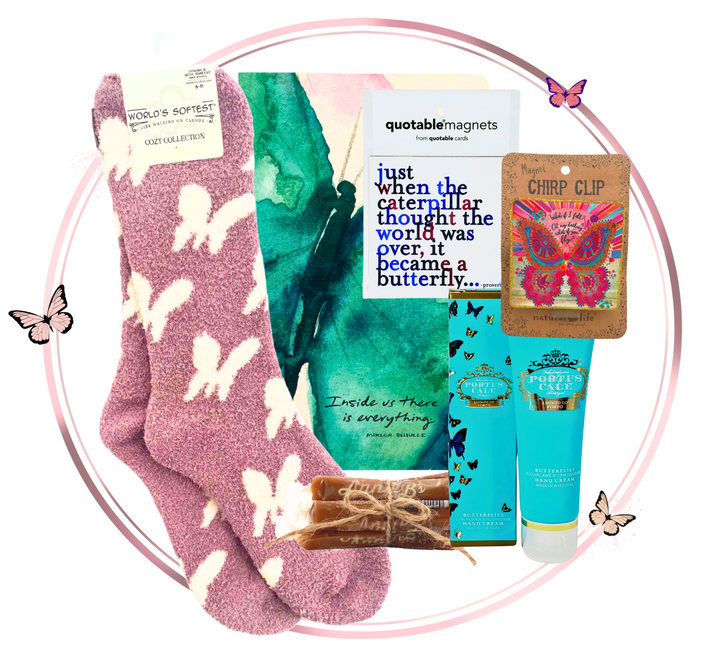 Beautiful Butterfly Gift Box