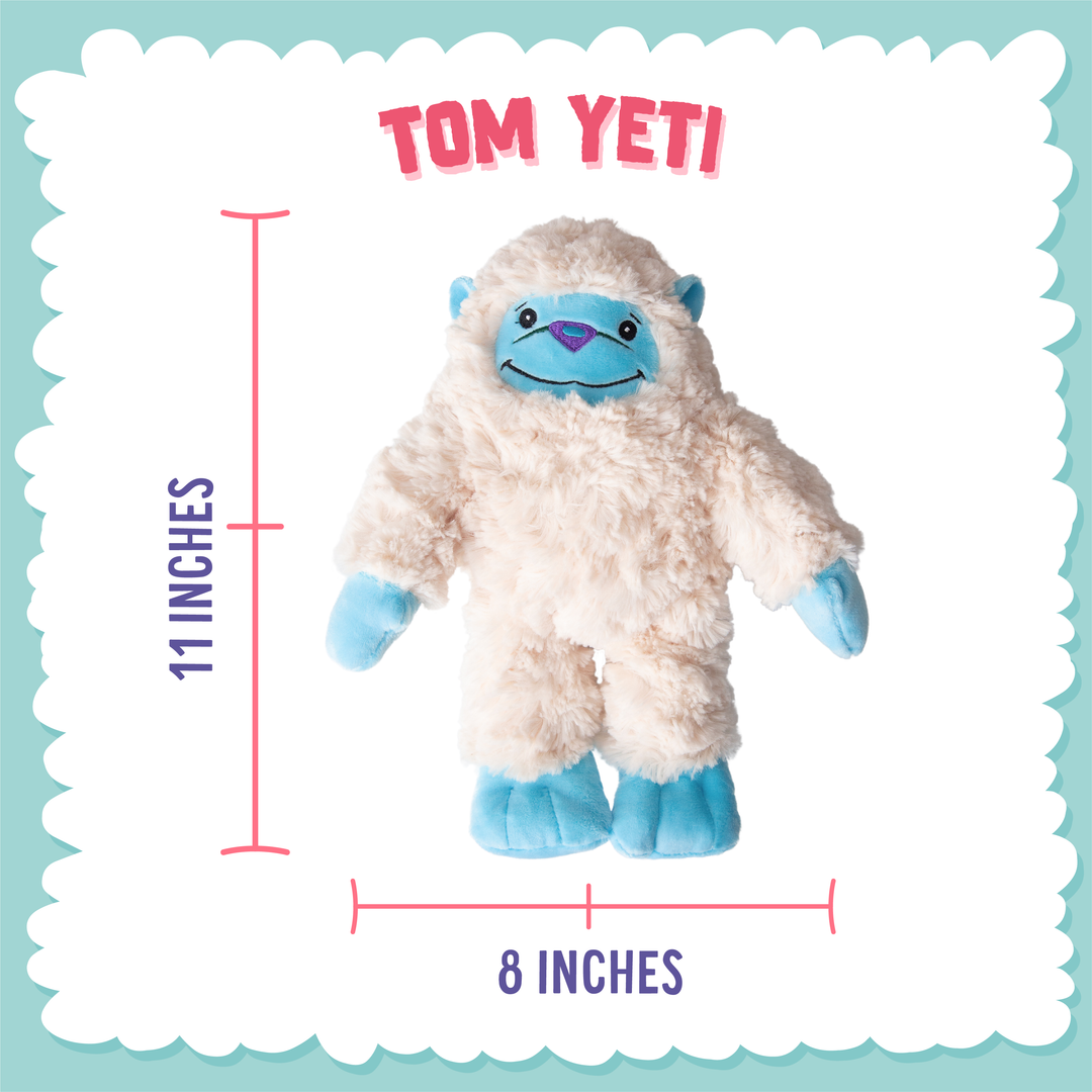 Tom Yeti Plush Dog Toy