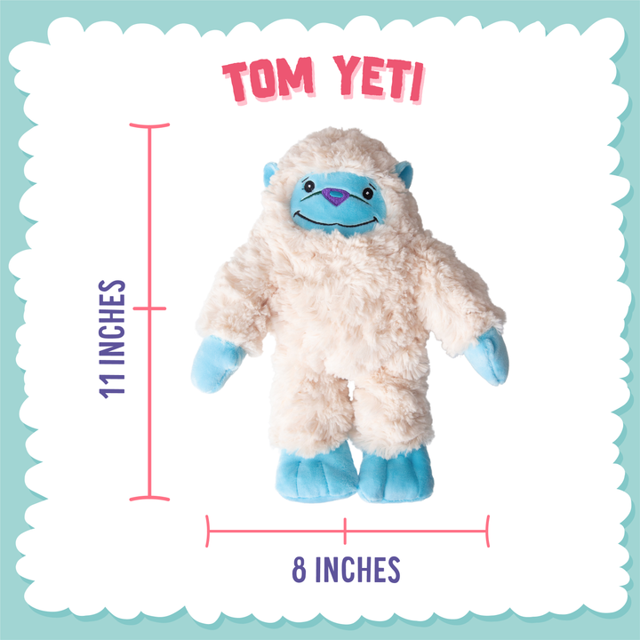 Tom Yeti Plush Dog Toy