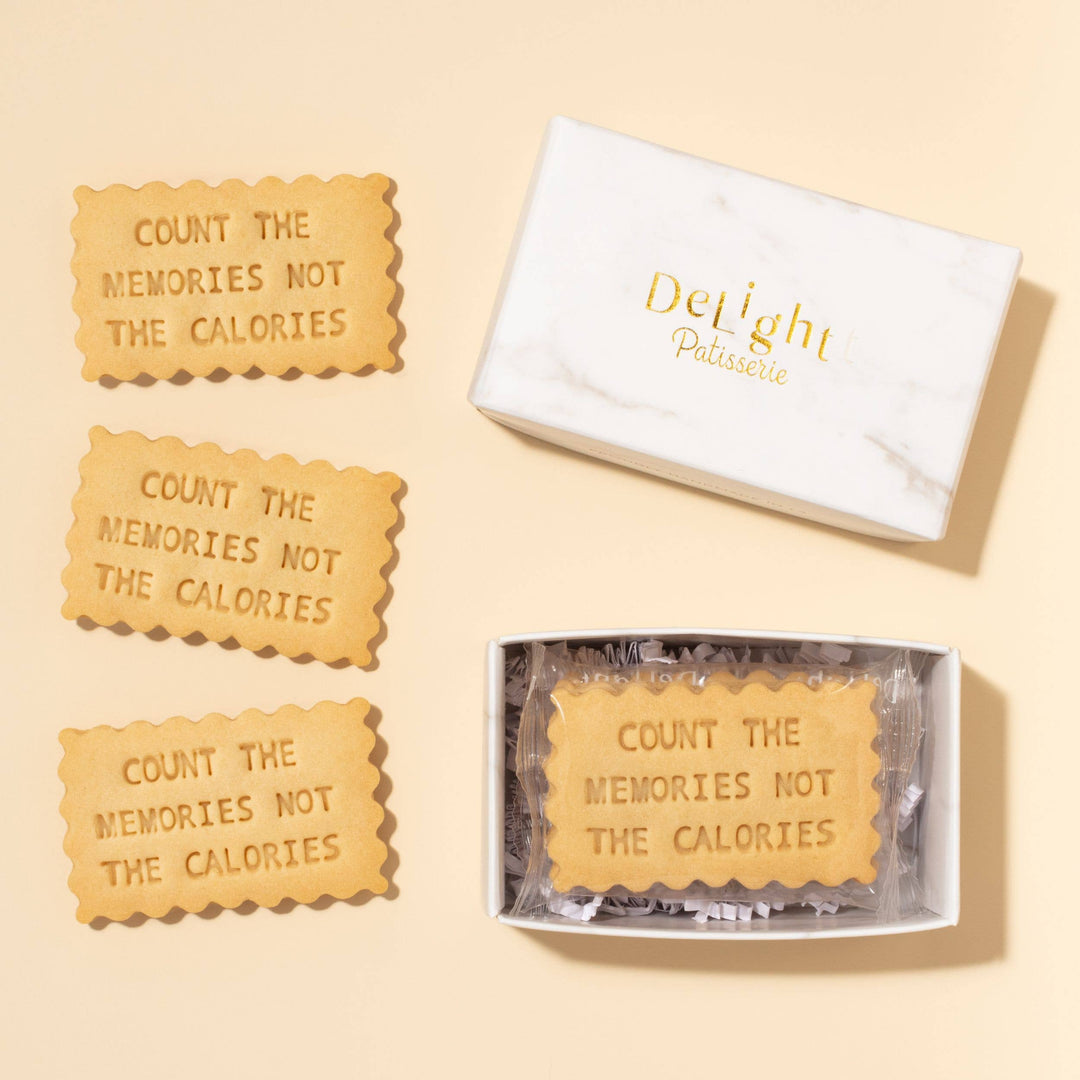 Custom Message Cookie Box (4 cookies)