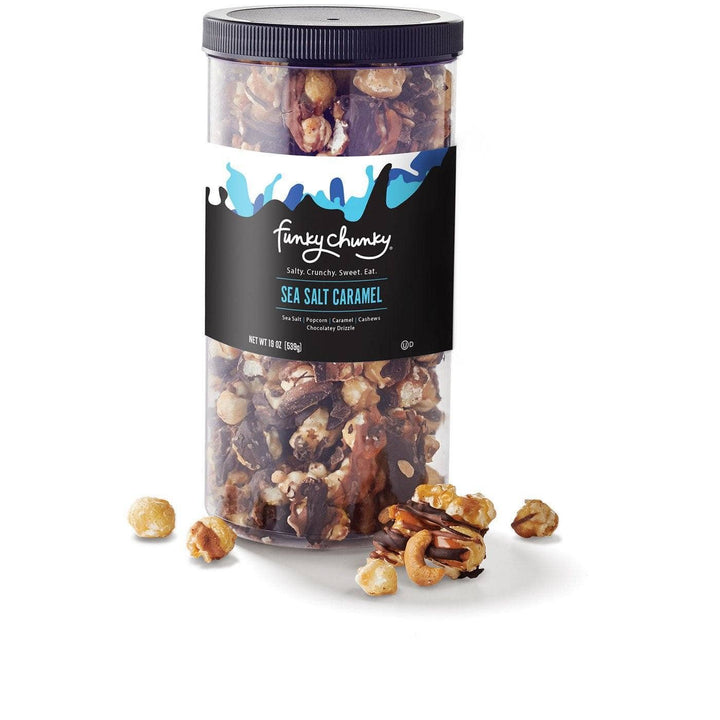 Sea Salt Caramel | Caramel Chocolate Popcorn