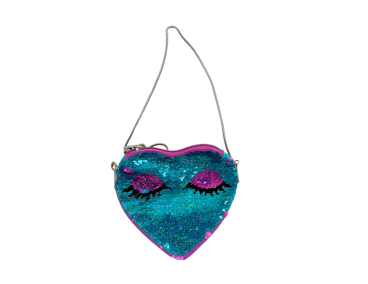 Heart Sequin Purse