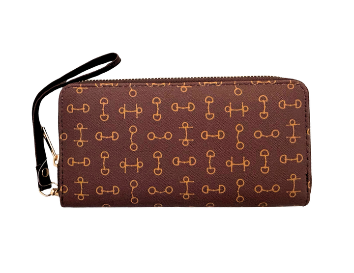 Horse Bit Clutch Wallet