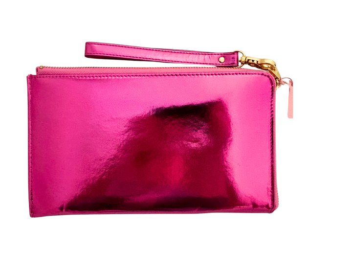 Hottest Pink Clutch Wallet