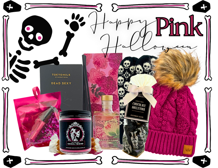 Pink Halloween Gift Box